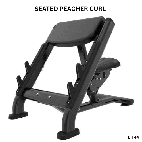 Seated Preacher Curl (EH44), Iron Strength – Powered by Emma Fitness