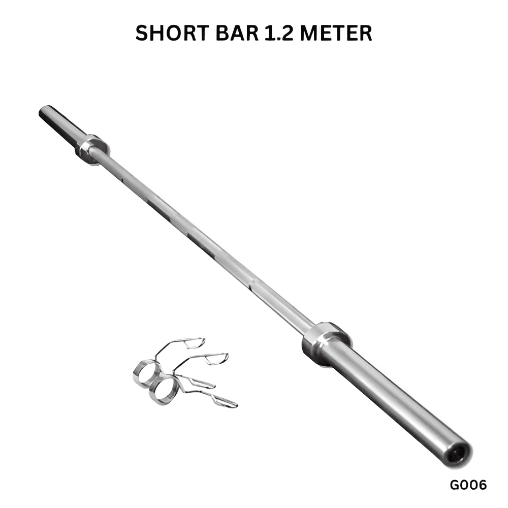 Short Bar 1.2 Meter (G006), Iron Strength – Powered by Emma Fitness